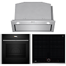 Комплект Neff варочная панель T66TS6RN0 + духовой шкаф B24CR31N0 + вытяжка D55ML66N1