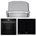 Купить Комплект Neff варочная панель T66TS6RN0 + духовой шкаф B24CR31N0 + вытяжка D55ML66N1 preview 1