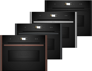 Компактный духовой шкаф с микроволнами Neff C29MS3AY0