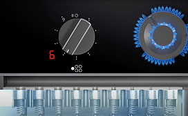 Газовые варочные панели Neff с технологией FlameSelect