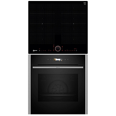 Комплект Neff индукционная варочная панель T66PS6RX0 + духовой шкаф B24CR71N0