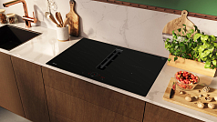 Индукционная варочная панель со встроенной вытяжкой Neff V58NHQ4L0