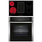 Комплект Neff варочная панель с вытяжкой T18BD3AN0 + духовой шкаф B1ACE0AN0R