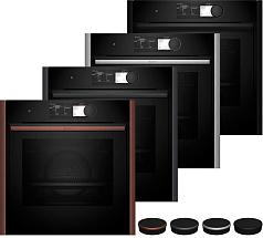 Комплект Neff варочная панель T66TTX4L0 + духовой шкаф с паром B69FY5CX0 + вытяжка D46ML54X1