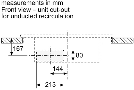 Схема встраивания 4 для Neff T46CB4AX2