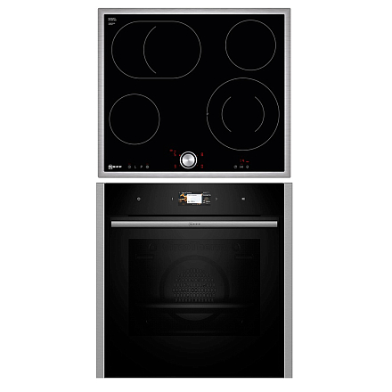 Комплект Neff варочная панель T16BT76N0 + духовой шкаф B64CS31N0 фото 1 Комплект Neff варочная панель T16BT76N0 + духовой шкаф B64CS31N0 preview 1