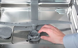 Как почистить фильтр посудомоечной машины Neff