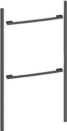 Монтажный комплект Neff Z9105AY0 антрацит