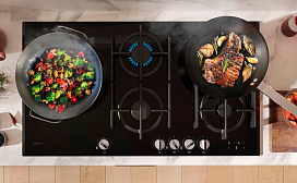 Обзор газовой варочной панели: приготовление пищи на газе и открытом огне | NEFF