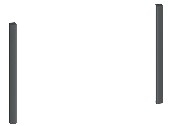 Монтажный комплект Neff Z9038AY0 антрацит preview 1