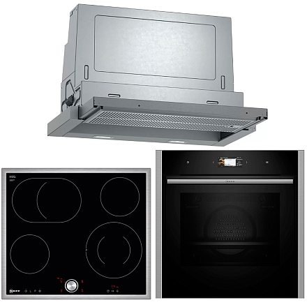 Комплект Neff варочная панель T16BT76N0 + духовой шкаф B64CS31N0 + вытяжка D46ED52X1 preview 1