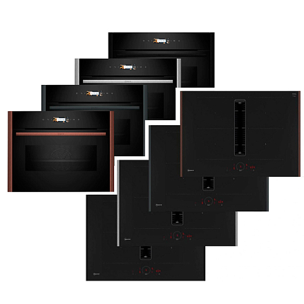 Комплект Neff варочная панель с вытяжкой V57YHQ4C0 + духовой шкаф с СВЧ C29MR21Y0 preview 1