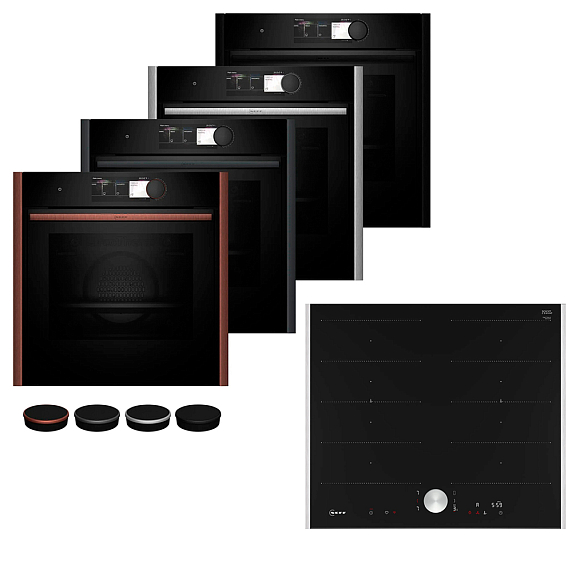 Комплект Neff варочная панель T66TTX4L0 + духовой шкаф с паром B69FY5CX0 preview 1