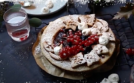 Пирог «Рождественский венок»