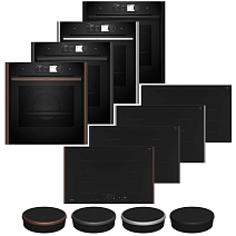 Комплект Neff варочная панель T68YYY4C0 + духовой шкаф с добавленным паром и пиролизом B69VY7MY0