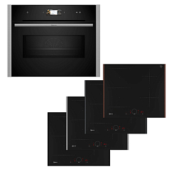 Комплект Neff варочная панель T56YHS1C0 + духовой шкаф с СВЧ C24MS31N0