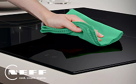 Как отмыть варочную панель Neff?