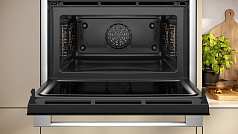Компактный духовой шкаф с микроволнами Neff C24MR21N0