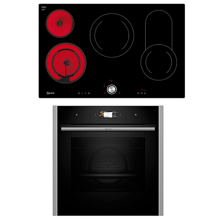 Комплект Neff варочная панель T18PT16X0 + духовой шкаф B64CS31N0 фото 1 Комплект Neff варочная панель T18PT16X0 + духовой шкаф B64CS31N0 preview 1
